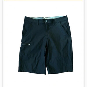 Weatherproof Vintage Packable Hybrid Trail Shorts Color: black Sz 32 excellent